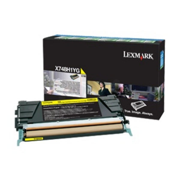 Lexmark X748H3YG Cartridge 10000pages Yellow laser toner & cartridge