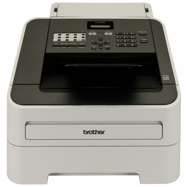 Brother FAX-2840 Laser 33.6Kbit/s A4 Black,Grey fax machine