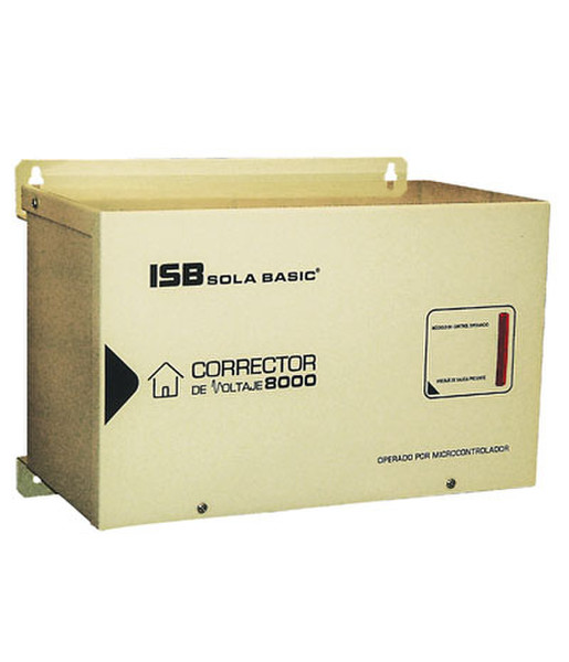 Industrias Sola Basic Corrector de voltage 8000 100-127V Beige Spannungsregler