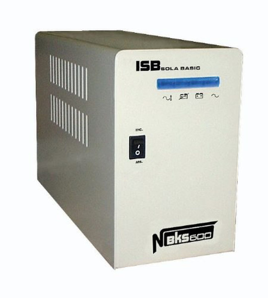 Industrias Sola Basic NBKS 600VA 4AC outlet(s) Kompakt Weiß Unterbrechungsfreie Stromversorgung (UPS)