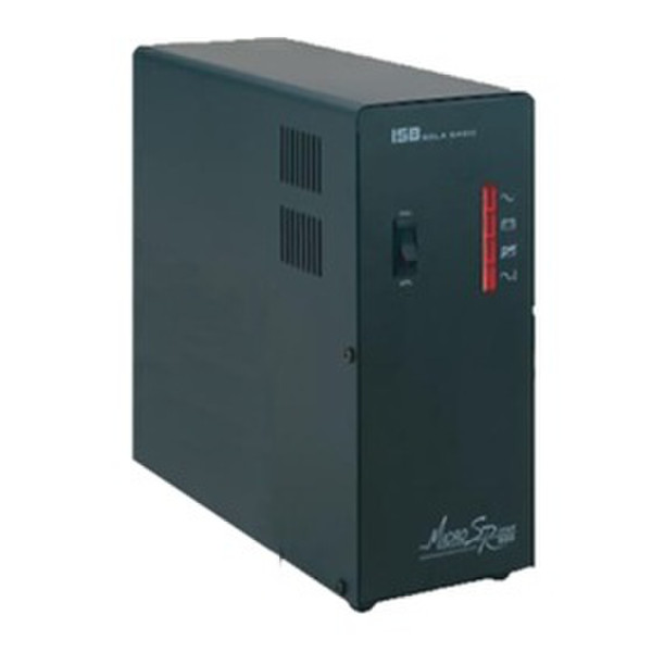 Industrias Sola Basic Micro SR inet 300VA 4AC outlet(s) Kompakt Schwarz Unterbrechungsfreie Stromversorgung (UPS)