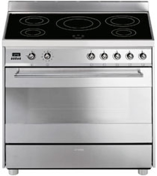 Smeg C9IMX-1 Freistehend Induktionskochfeld B Küchenherd