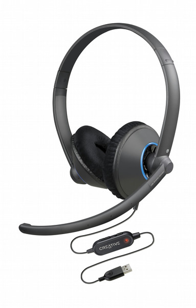 Creative Labs HS-950 Binaural Black headset