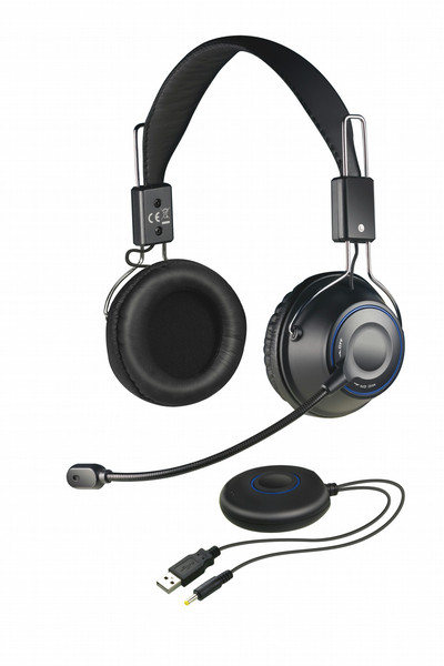Creative Labs HS-1200 Binaural Black headset