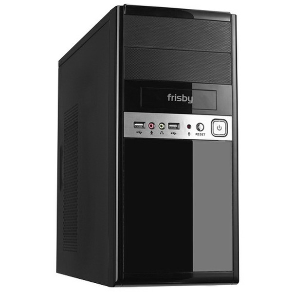 Frisby FC-6815BS Mini-Tower 300W Black,Silver computer case