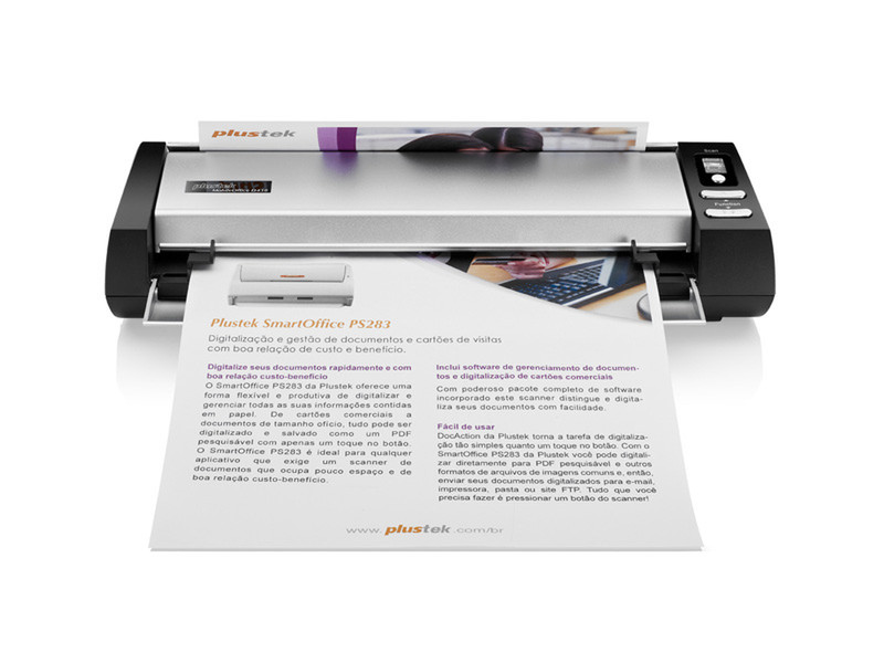 Plustek MobileOffice D430 business card 600 x 600DPI A4 White