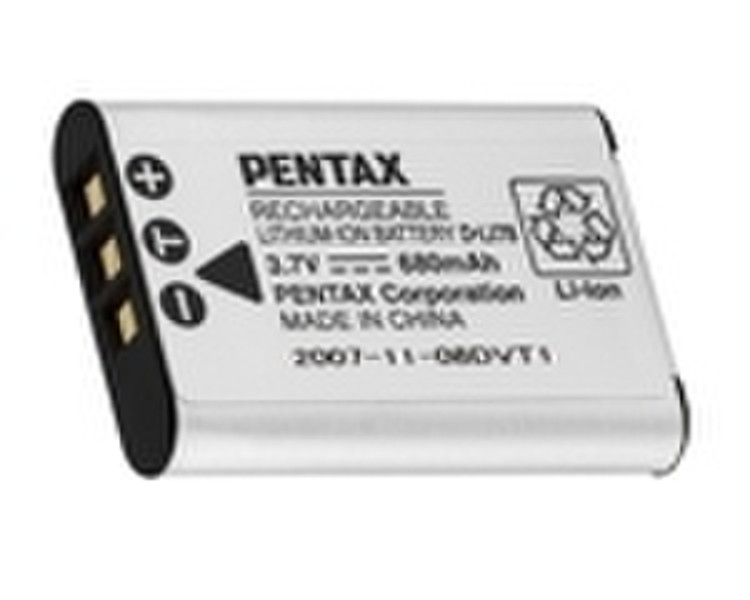 Pentax D-LI78 Литий-ионная (Li-Ion) 3.7В аккумуляторная батарея