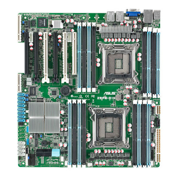 ASUS Z9PE-D16/2L Intel C602 Socket R (LGA 2011) EEB материнская плата для сервера/рабочей станции