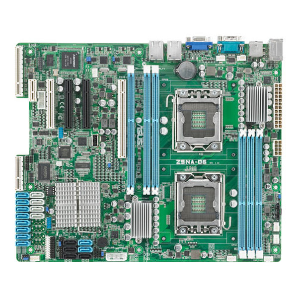 ASUS Z9NA-D6 Intel C602 Socket B2 (LGA 1356) ATX материнская плата для сервера/рабочей станции