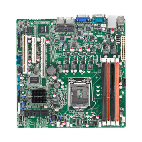 ASUS P8B-MX Intel C202 Socket H2 (LGA 1155) Микро ATX материнская плата для сервера/рабочей станции