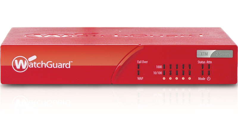 WatchGuard XTM 26 & 2-Y LiveSecurity Bundle 540Mbit/s hardware firewall