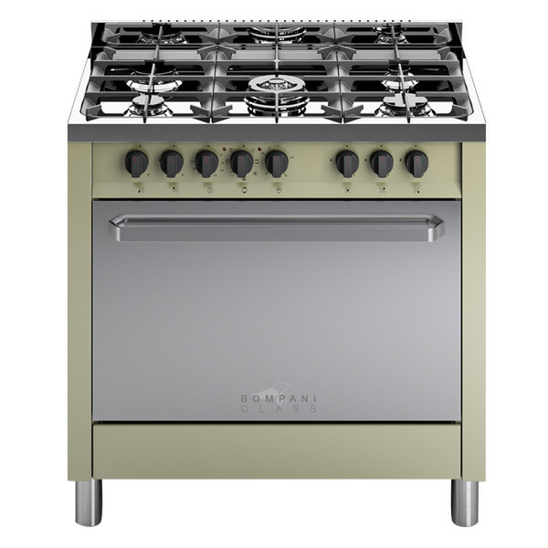 Bompani BC844CA/N Freestanding Gas hob A Cream cooker