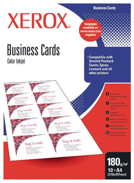 Xerox Business Cards 195 A4