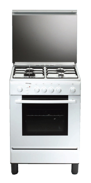 Bompani BI410EP/N Freestanding Gas hob White cooker