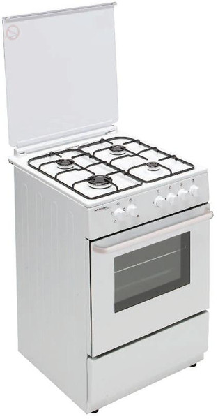 Bompani BI610YB/I Freistehend Gas hob Weiß Küchenherd