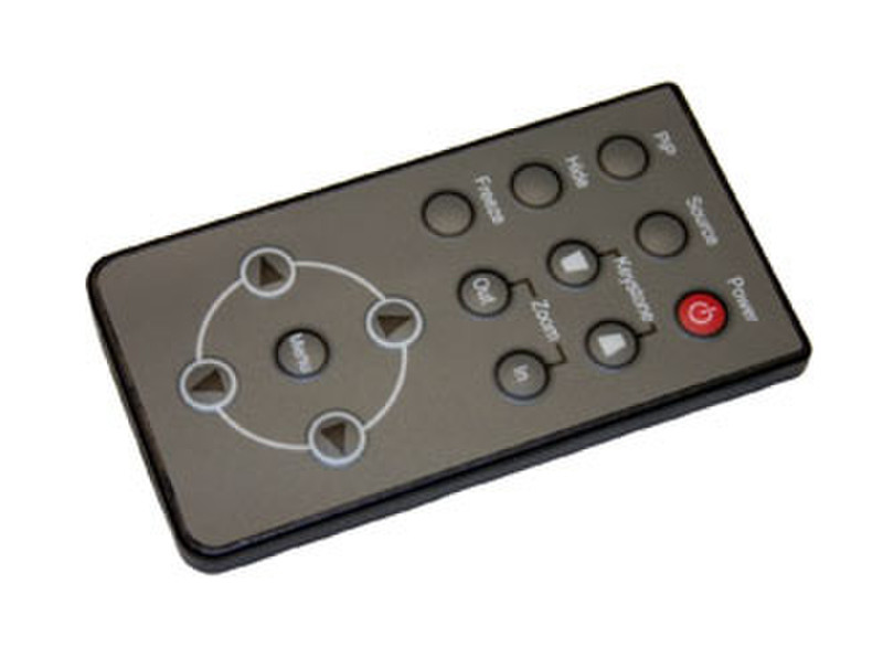 Optoma BR-3011N Нажимные кнопки Черный, Серый пульт дистанционного управления