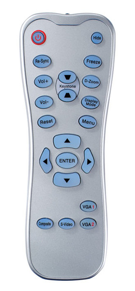 Optoma BR-3021N push buttons Grey remote control