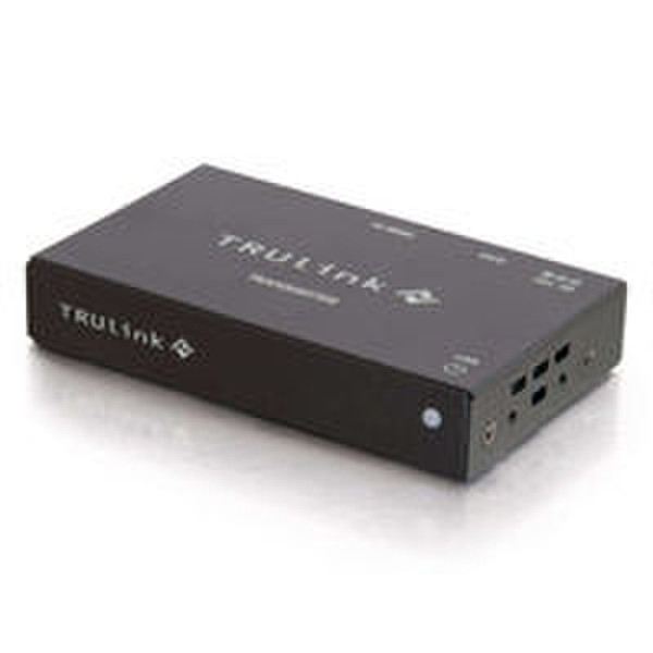 C2G TruLink HDMI over Cat5 Box AV transmitter Schwarz