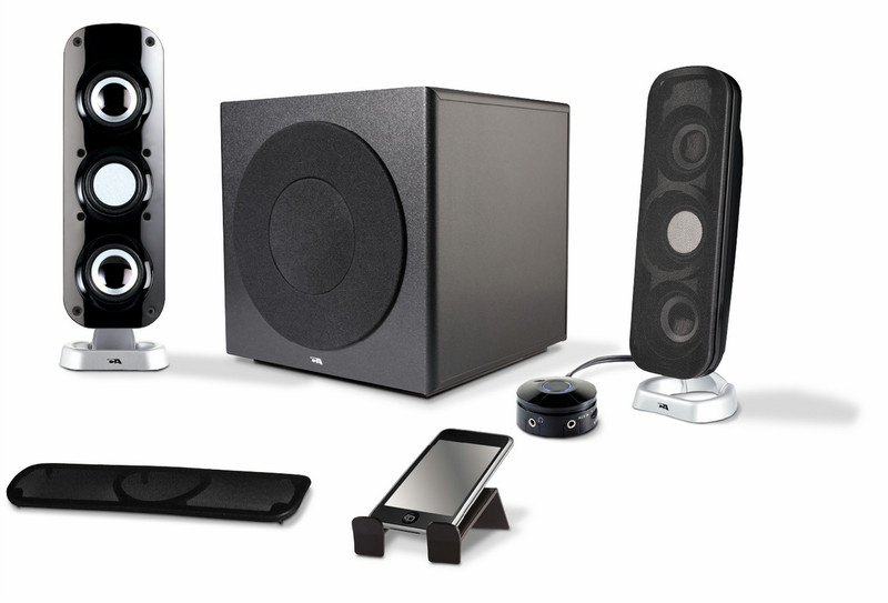 Cyber Acoustics CA-3908 2.1 46W Black speaker set