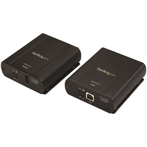 StarTech.com USB2001EXT2 Console transmitter & receiver 480Мбит/с Черный удлинитель консолей