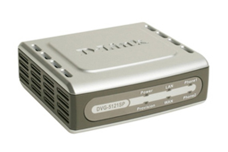 D-Link DVG-5121SP 2-port VoIP Telephone Adapter (TA) шлюз / контроллер