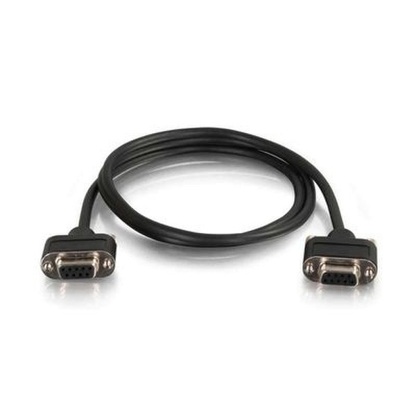 C2G 52174 0.9m DB9 DB9 Schwarz Serien-Kabel