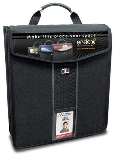 InfoCase ENDO-X-12-MB 11Zoll Sleeve case Schwarz Notebooktasche