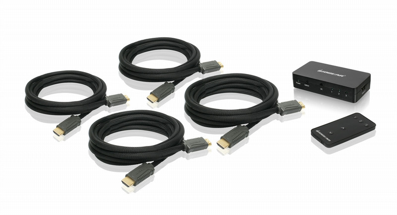 iogear GHDSW3KIT HDMI коммутатор видео сигналов