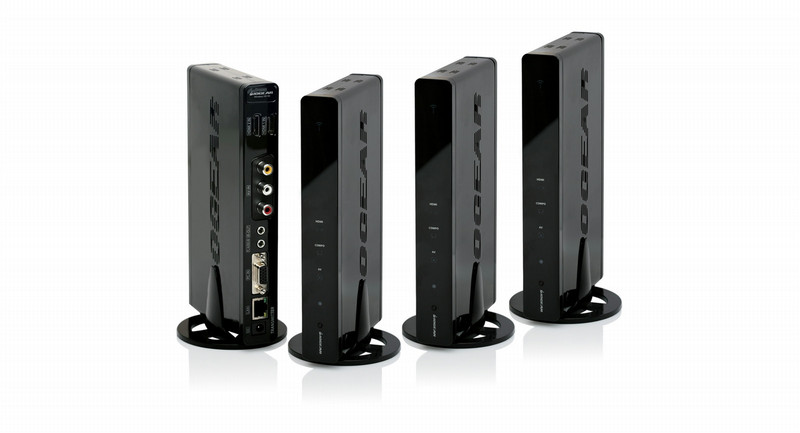iogear Wireless HD Kit AV transmitter & receiver Black