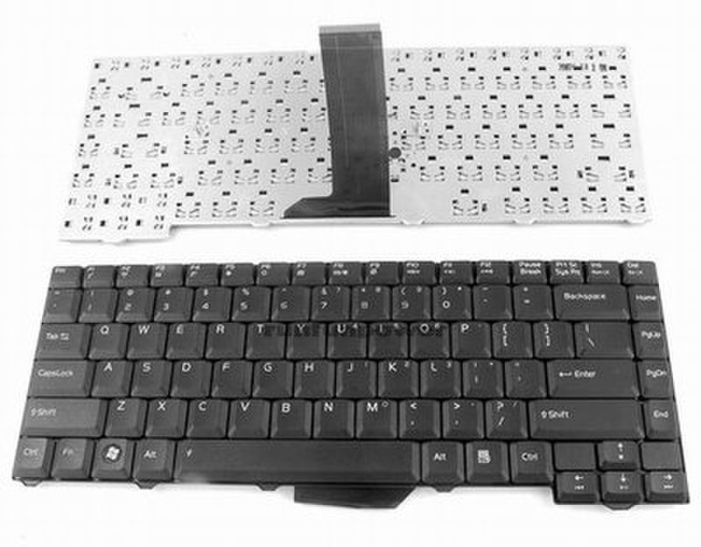 ASUS F3Sv QWERTY Black keyboard