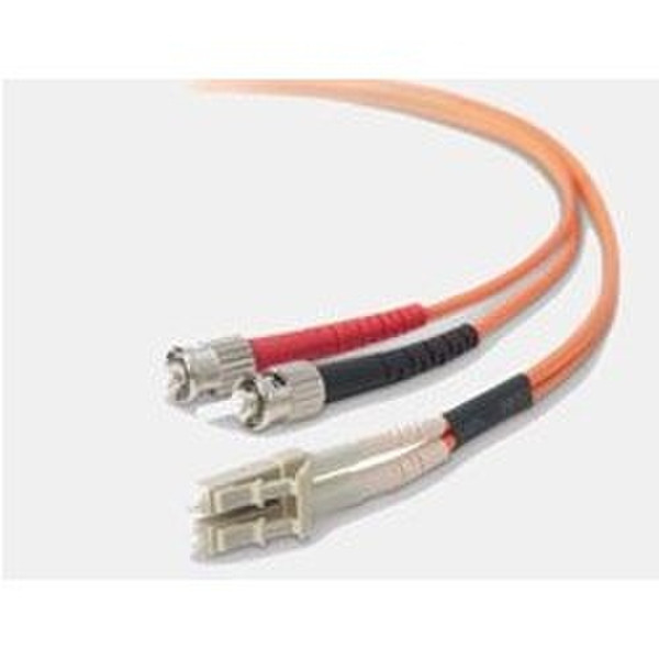 V7 LC/ST 2m Fiber Optic Cable 2m LC ST Orange Glasfaserkabel