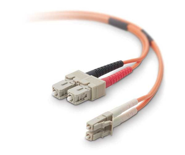 V7 LC/ST 3m Fiber Optic Cable 3м LC ST Оранжевый оптиковолоконный кабель