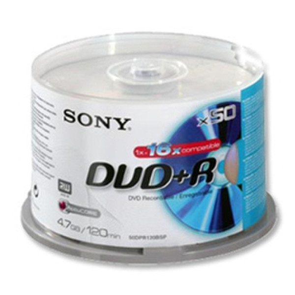 Sony DVD+R 4.7GB 16x (50) 4.7GB DVD+R 50pc(s)