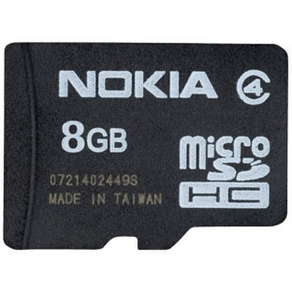 Nokia 8 GB microSDHC Card MU-43 8GB SDHC Speicherkarte