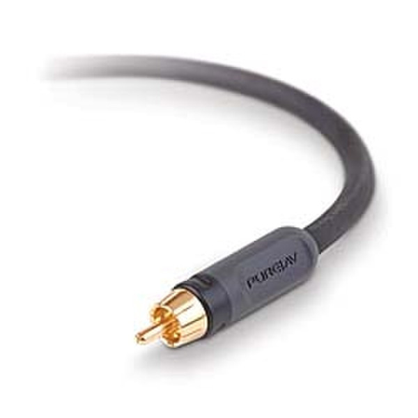 Belkin PureAV™ Digital Coaxial Audio Cable 12ft. 3.7m Grey coaxial cable