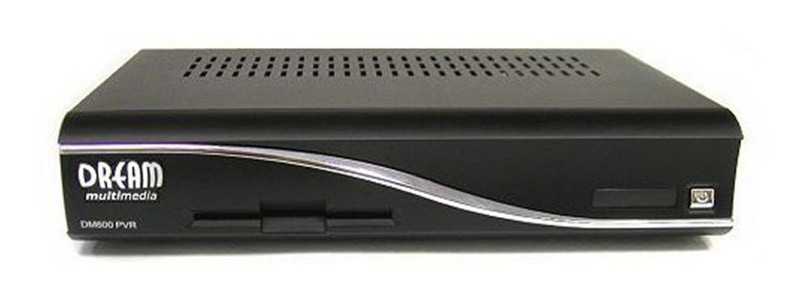 Dreambox DM 600S PVR Satellite Black TV set-top box
