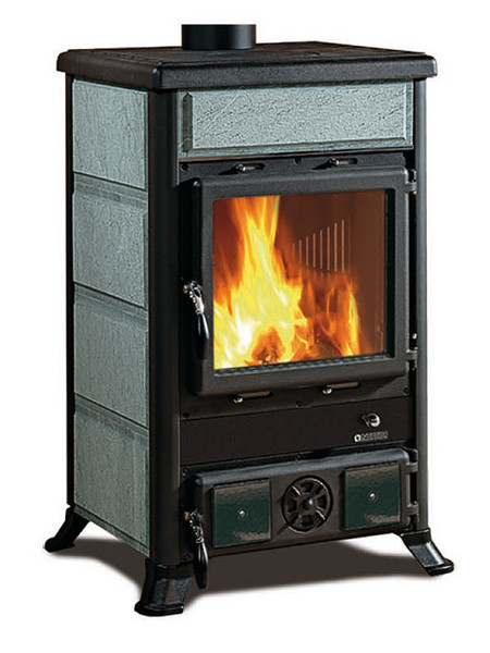La Nordica Rossella R1 freestanding Firewood Black,Grey stove