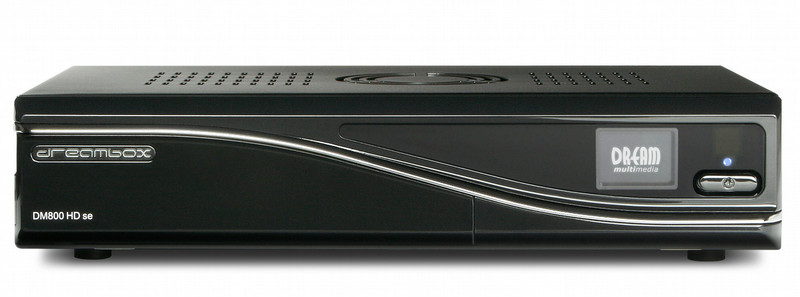 Dreambox DM 800 HD se Satellit Schwarz TV Set-Top-Box