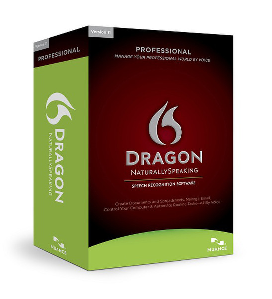 Nuance Dragon NaturallySpeaking Professional 9.0