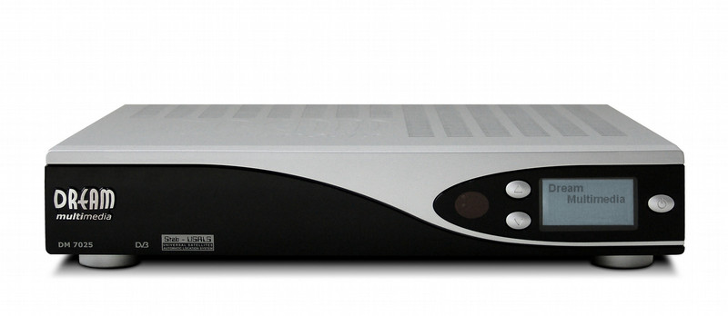 Dreambox DM 7025+ Satellit Schwarz, Weiß TV Set-Top-Box