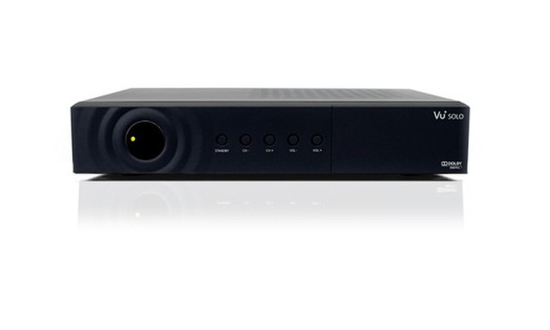 Vu+ Solo Ethernet (RJ-45),Satellite Full HD Black TV set-top box