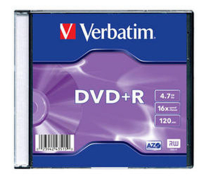 Verbatim DVD+R Matt Silver