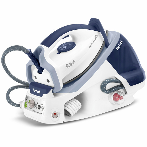 Tefal GV7455E0 2200W 1.4l Blau, Weiß Dampfbügelstation