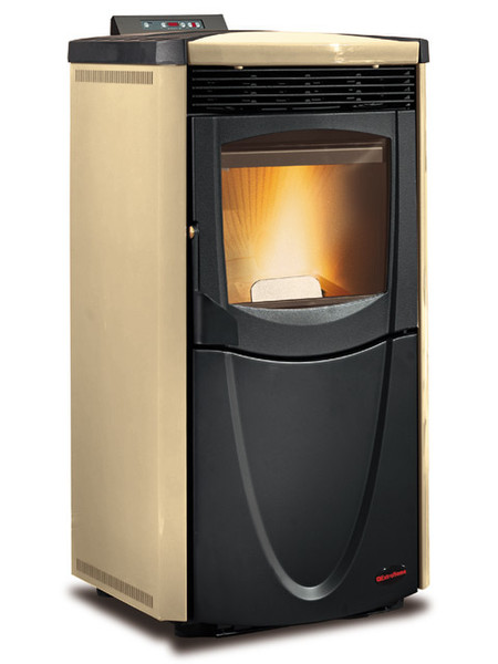 La Nordica Preziosa Steel freestanding Pellet Cream stove