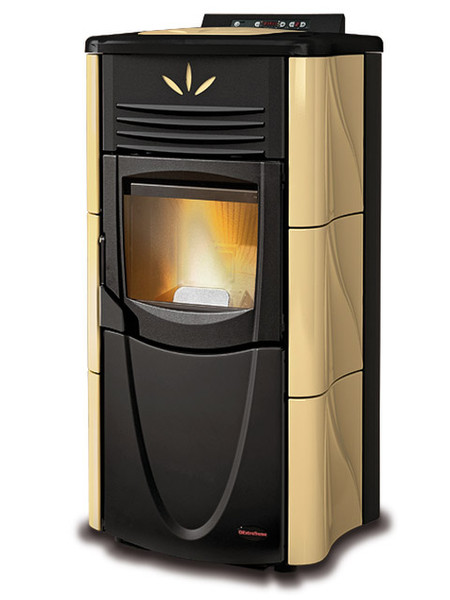 La Nordica Graziosa Lux Отдельностоящий Pellet Черный, Кремовый stove