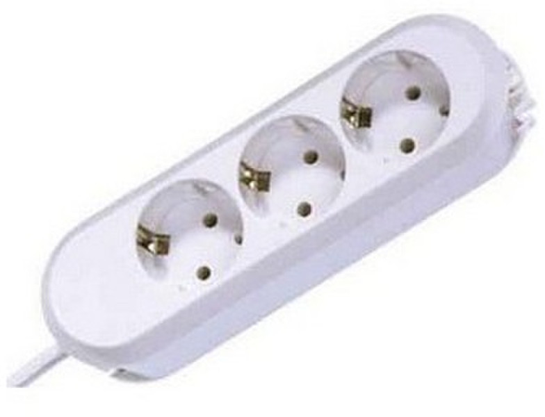 Bachmann SMART 3x Schuko 5m 3AC outlet(s) 5m White power extension