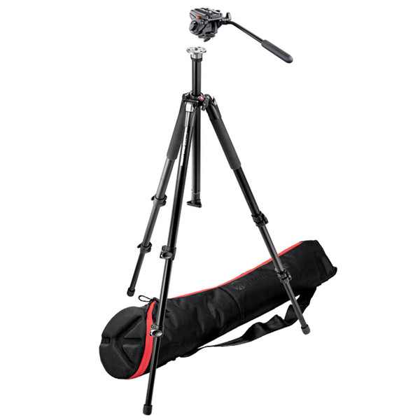 Manfrotto 701HDV.055XBK Digitale Film/Kameras Schwarz Stativ