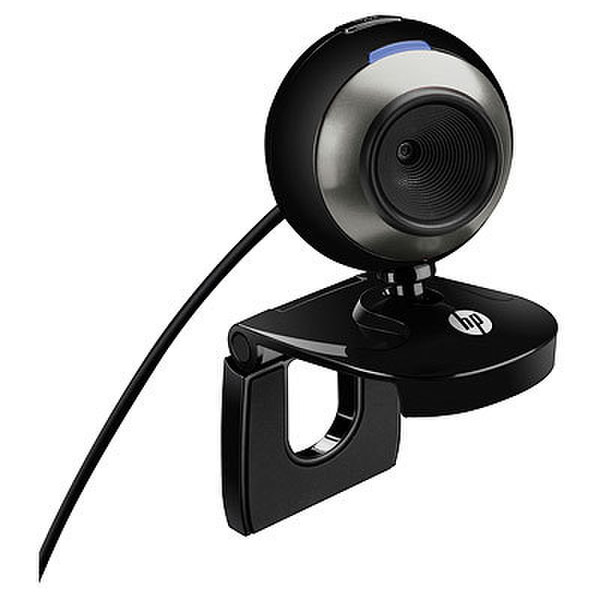 HP HD-2200 1280 x 720Pixel USB 2.0 Schwarz Webcam