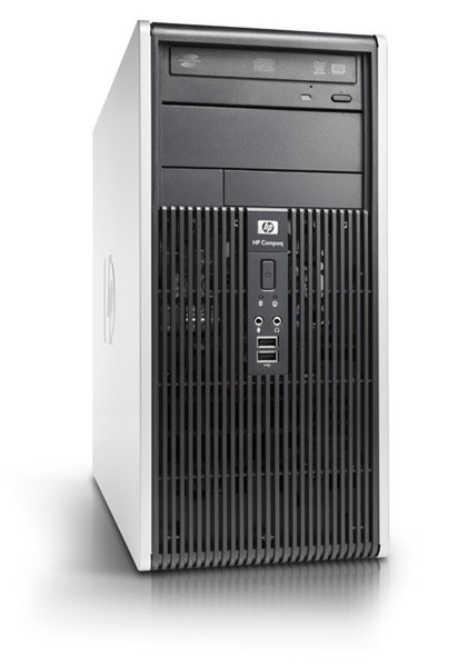 HP Standard PS - dc5 MT Chassis Micro-Tower Schwarz, Silber Computer-Gehäuse