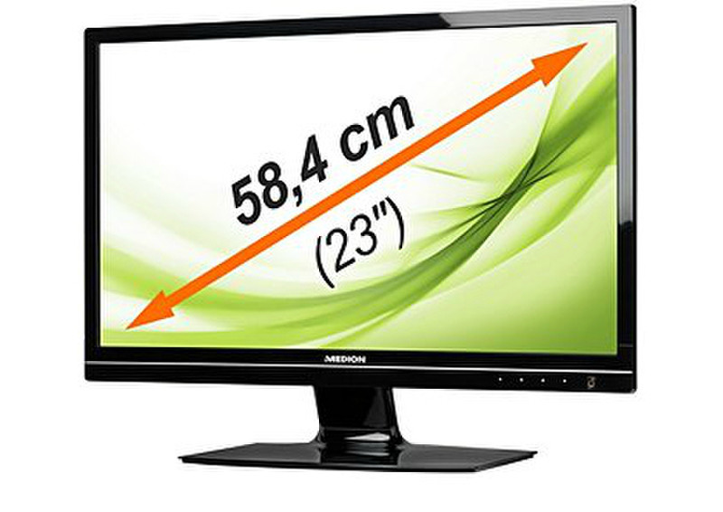 Medion AKOYA X55900 23Zoll Full HD Schwarz Computerbildschirm